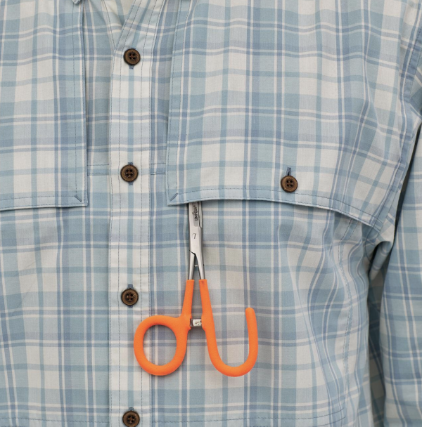 Patagonia Island Hopper Shirt Burr Berlin Blue Model Clamp Patagonia Island Hopper Shirt Burr Berlin Blue Model Clamp